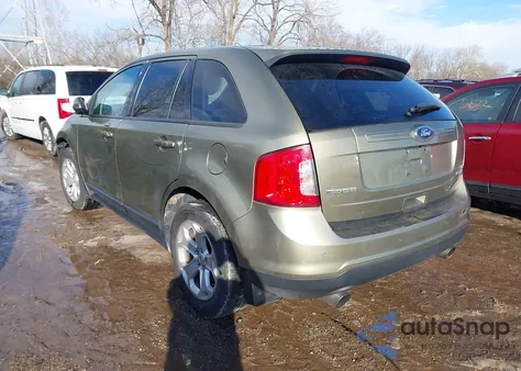2013 Ford Edge Sel from USA, damaged, VIN 2FMDK3J99DBA98827